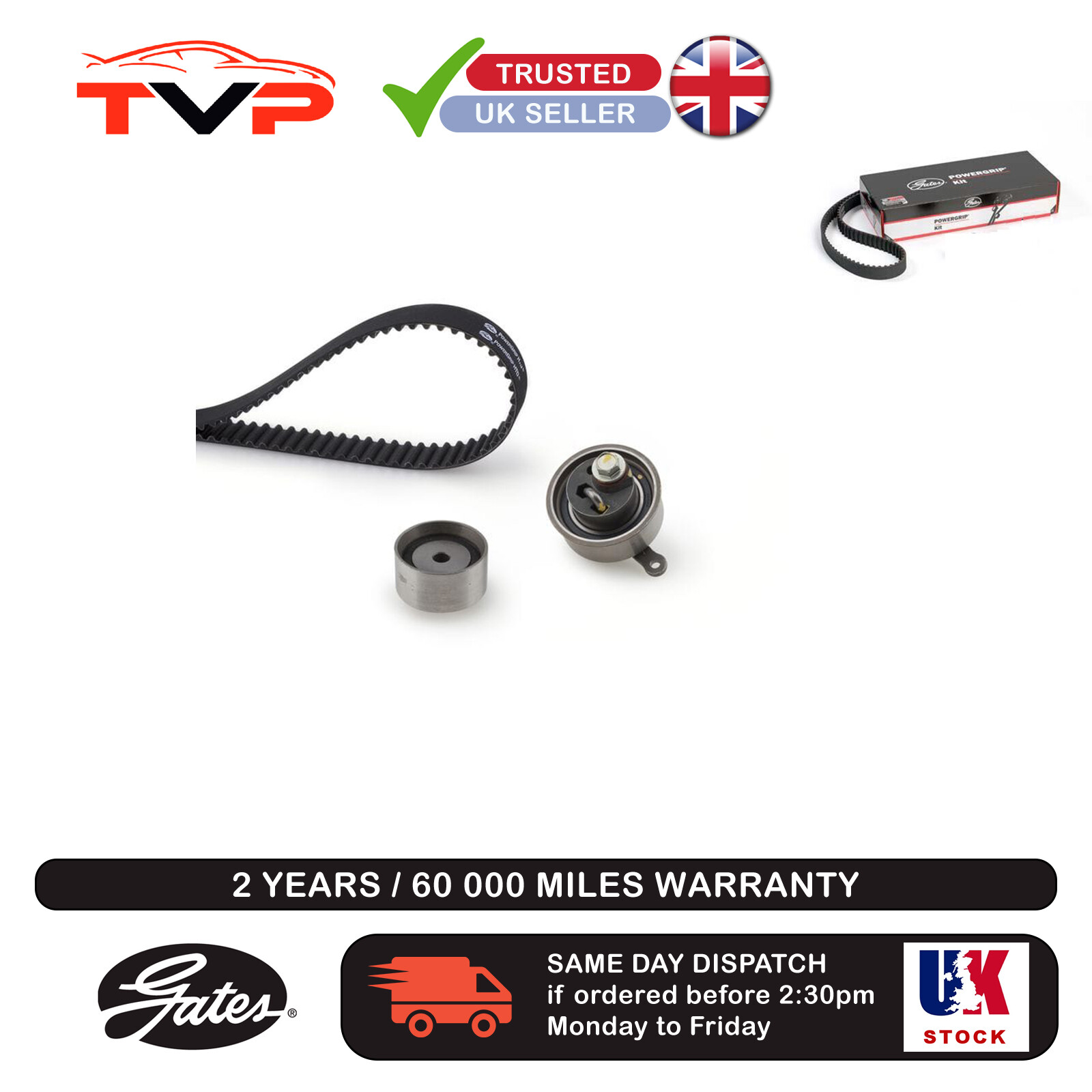 ✅Fits GATES K015651XS K015651XS POWERGRIP KIT GATES ⭐UK Seller⭐ - Image 15