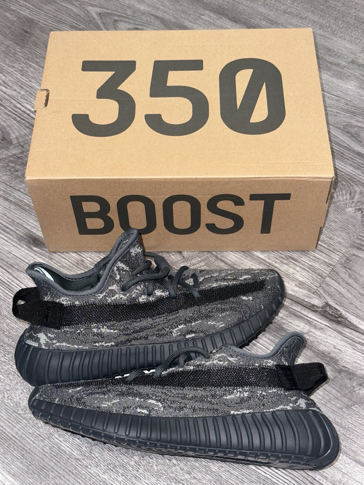 Adidas Yeezy Boost 350 V2 'MX Dark Salt' UK 5 nuove con scatola ID4811