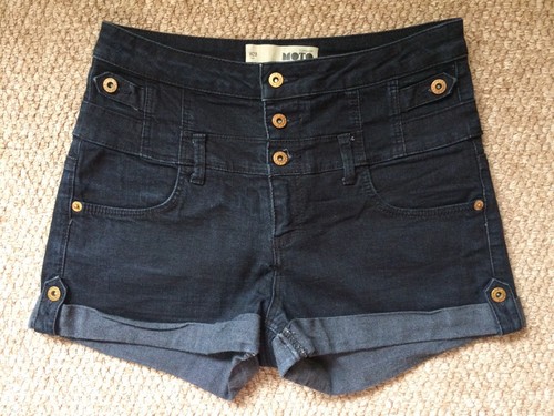 High Waisted Denim Shorts W28 | eBay