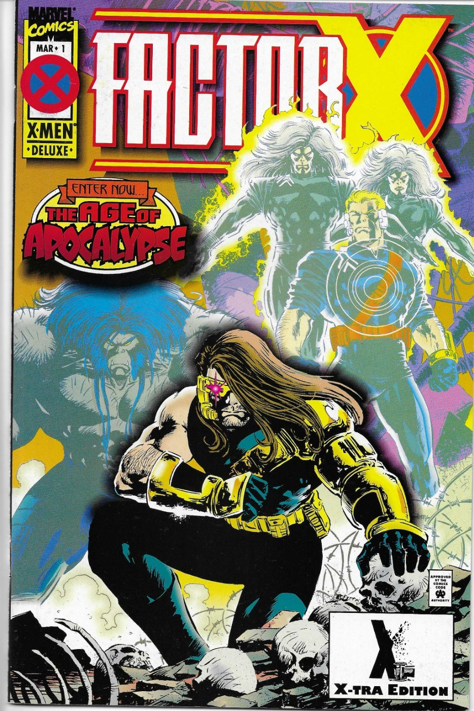 FACTOR X (1995) #1 X-TRA EDITION - Back Issue (S)
