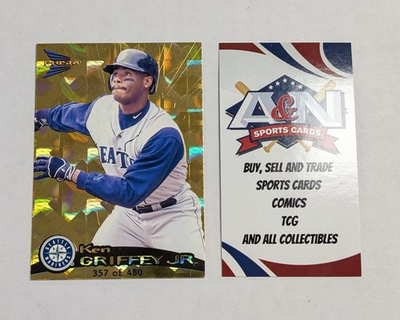 #ad Ken Griffey Jr. 1999 Pacific Prism #133 GOLD MACH 480 $130.00