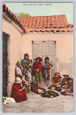 Postcard - Indios del Gran Chaco - Bolivia