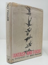 Roy Fuller, Fantasy & Fugue, 1956, Macmillan NY, HB, jacket, 1st ed, mystery