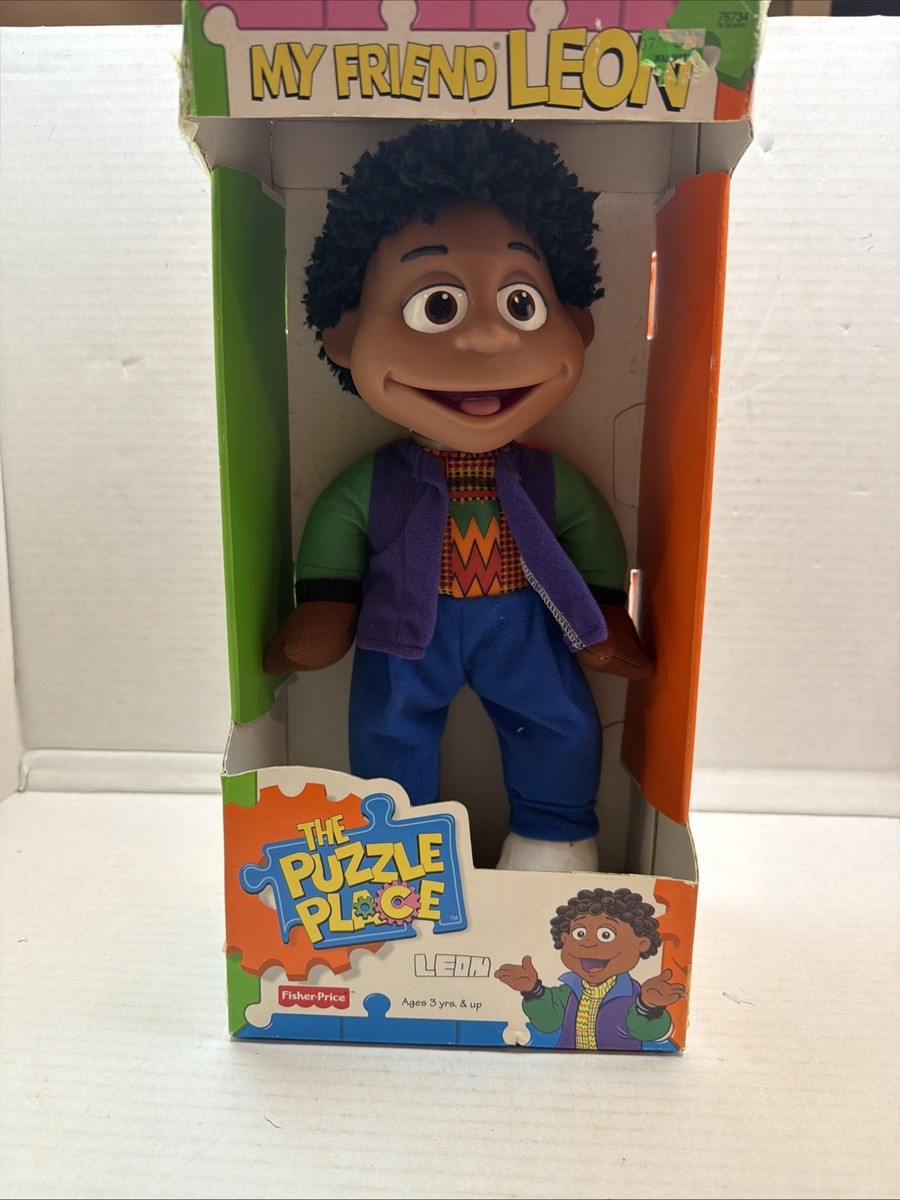 Vintage Fisher Price 1995 The Puzzle Place: My Friend LEON - New