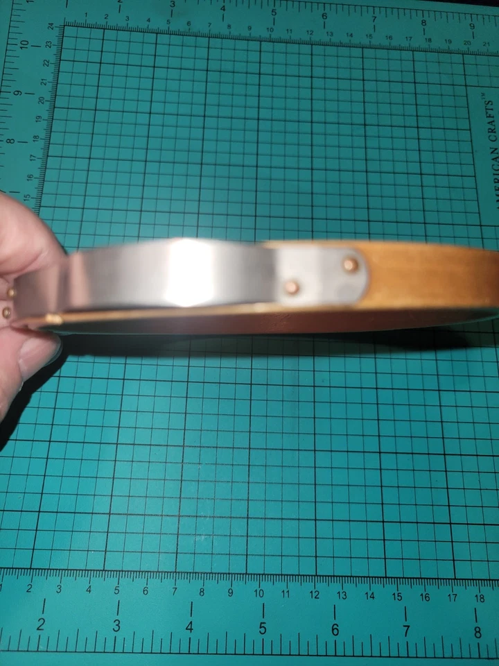 Vintage Princess 5" Adjustable Spring Tension Wood Embroidery Hoop Non-Felt - Image 4 of 4