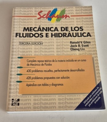 Mecánica de los Fluidos e Hidráulica - Giles  Evett Cheng Serie Schaum