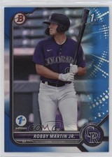 2022 Bowman 1st Edition Blue Foil 11/150 Robby Martin Jr #BPPF-43 00gy