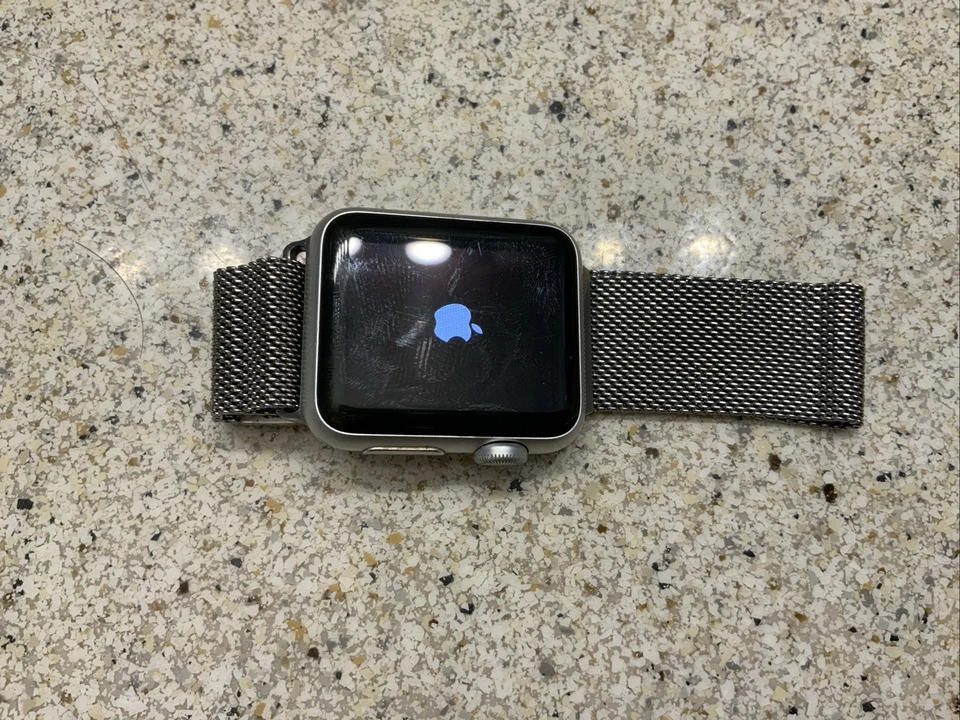 Apple Watch Series 1 38mm Rose Gold Aluminum Case with Pink Sand Sport Band... - Image 2 of 4