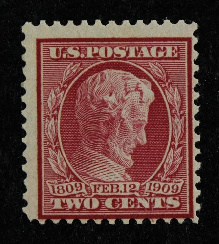 CKStamps: US Stamps Collection Scott#369 2c Lincoln Mint NH OG Bluish