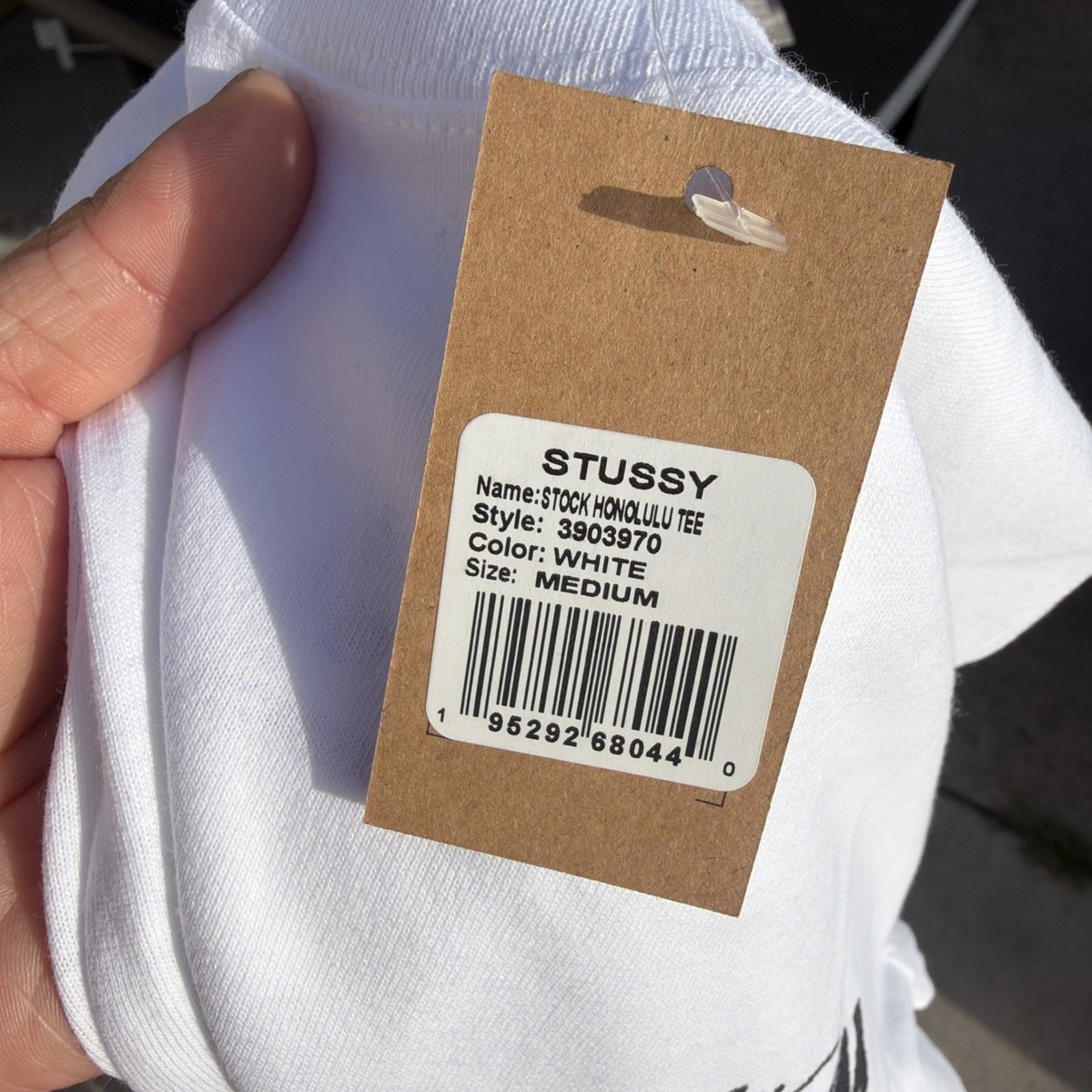 NWT STUSSY HONOLULU Chapter Tee Limited White T-SHIRT Medium | eBay