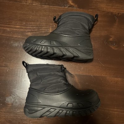 CROCS Classic Lined Neo Puff Unisex Boots - Black US Size M4/W6 - NWT NEW