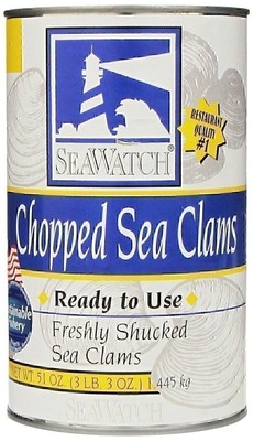 Sea Watch, Chopped Sea Clams, 51oz