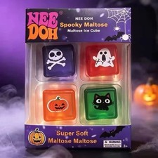 Nee-Doh-Halloween Nice Cube , Spooky Squish Schyling Nice Ice Baby Halloween