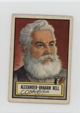 1952 Topps Look 'n See Alexander Graham Bell #74 1n94