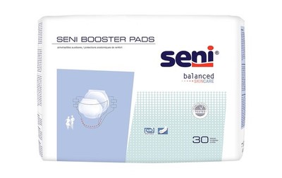Unisex Incontinence Booster Pad, 25'' Length, 30 Count (1 Pack of 30), Enhance...