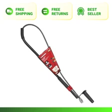 3 ft Toilet Drain Snake Auger with Non-Slip Handle Rust Resistant Wire Clog Tool