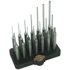 New Pro Ears Grace Usa Steel Punch Set With Bench Block 21-Piece Set