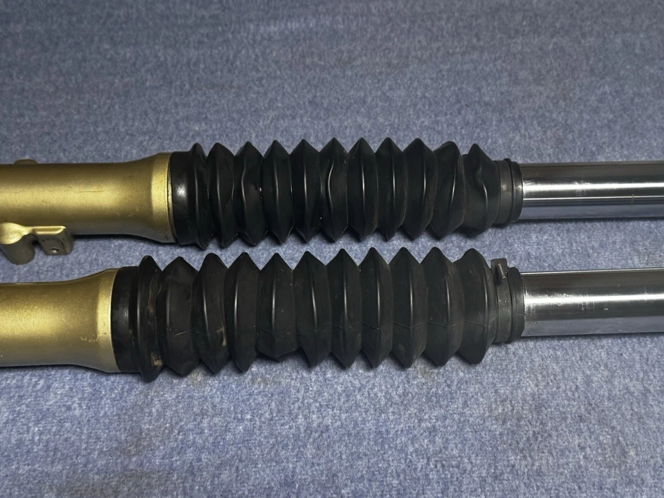 1982 Kawasaki KZ 1100 KZ1100 D Spectre FRONT FORKS FORK TUBES NICE! - Image 4 of 4