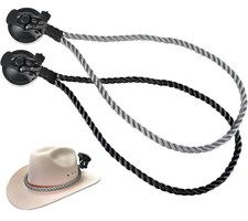 2-pak kowbojski uchwyt na kapelusz z przyssawką uchwyty samochodowe stojak na foteliki samochodowe