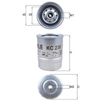 Kraftstofffilter Mahle KC 236
