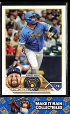 Rowdy Tellez 2023 Topps Series Two #598 Milwaukee Brewers Baseball