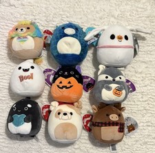 Random Squishmallow Small Plush Lot Of 9 NWT