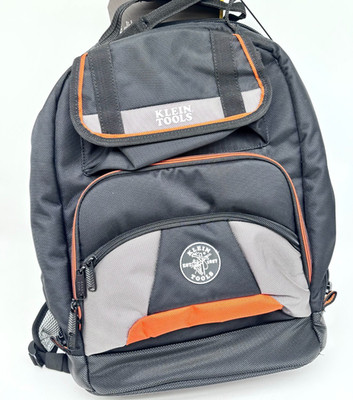 Klein Tools 55475 Tradesman Pro Tool Gear Backpack with 35 Pockets Open Box