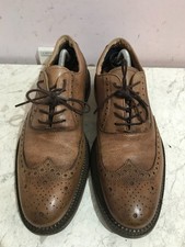 Aldo leather mens size UK 9 FORMAL brown lace up shoes - PG