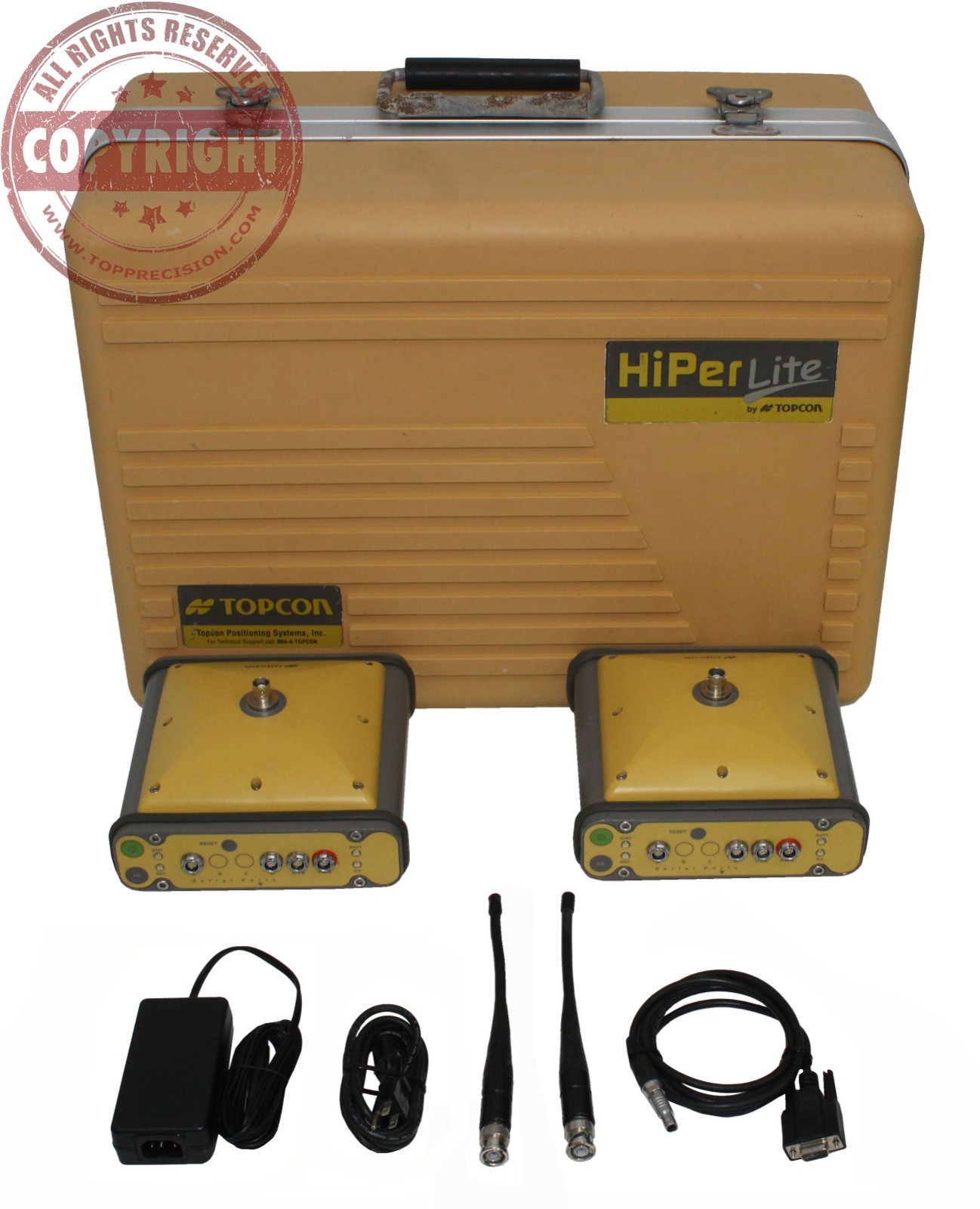 TOPCON HIPER + PLUS SURVEYING RTK GPS GNSS BASE ROVER