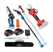 3-in-1 Pole Pruning Shears, Electric Pruning Shears & pole saws for tree trim...