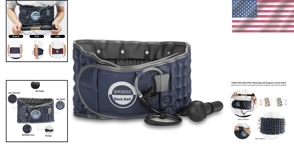 Cinturón de descompresión para artritis y hernia de disco Foto 2 de 4