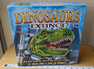 Dinosaurs Extinct? Board Game Journey Through Time, Briarpatch, 2006