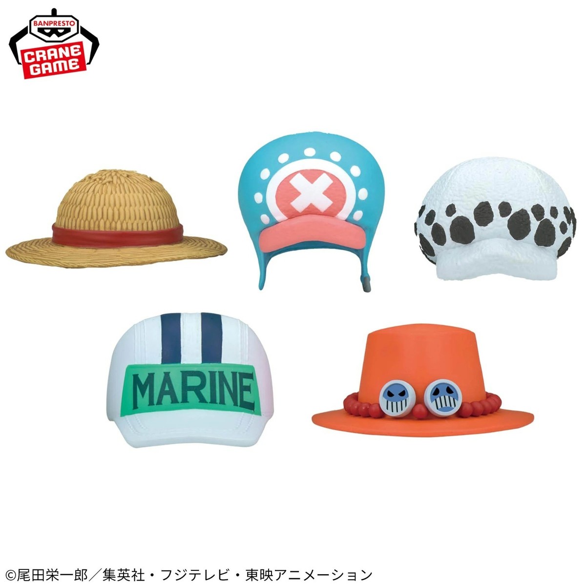 ONE PIECE帽子セット BANPRESTO One Piece Hat Collection Figure 5 set NEW from Japan | eBay