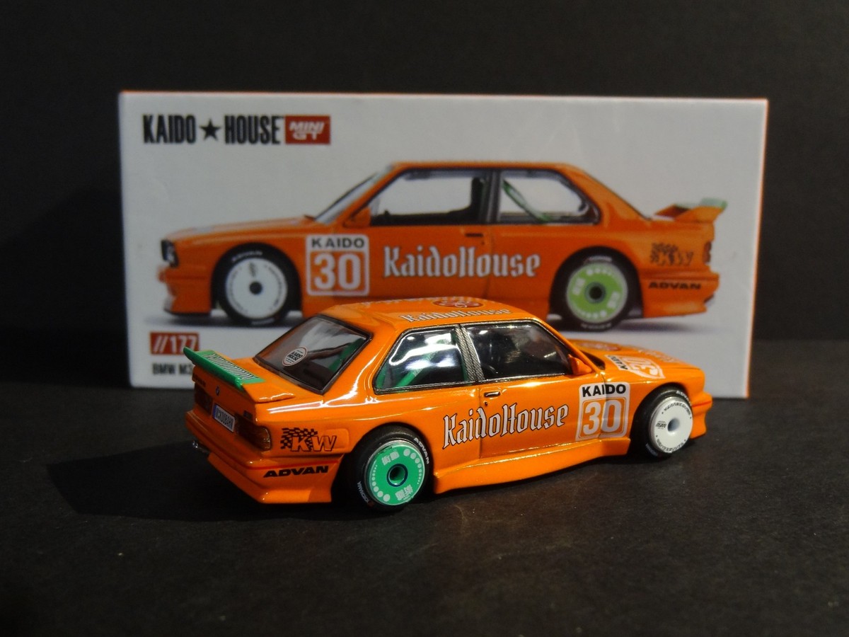 KAIDO HOUSE x MINI GT - BMW M3 KAIDOHAUS V1 - ORANGE #KHMG177