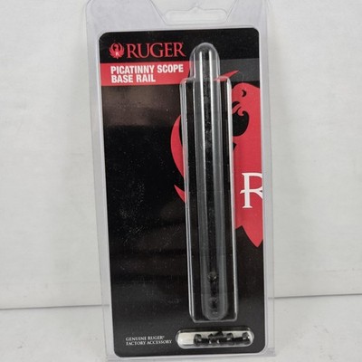 New RUGER 10/22 Weaver Tip Off Scope Base Rail PM148 Black