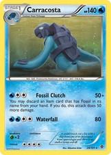 Carracosta 28/101 Plasma Blast Pokemon Card NM