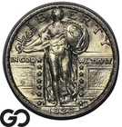 1920-S Standing Liberty Quarter, Full Head, Gem BU++ FH, Rare This Nice Key Date