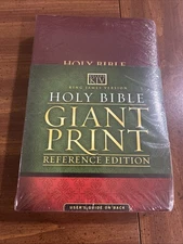 Holy Bible Giant Print KJV RED LETTER Nelson 881CBG New Sealed
