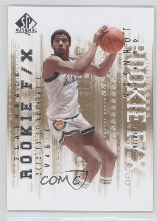 2012-13 SP Authentic Flashback Rookie F/X Magic Johnson #66 HOF g9z