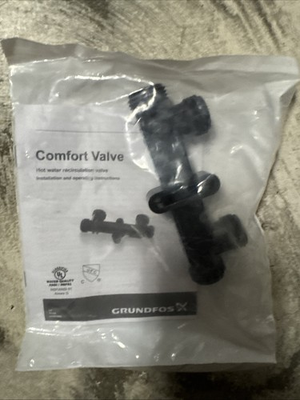 #ad Grundfos 595926 Circulator Pump Under Sink Water Comfort Valve Black Plastic $45.55