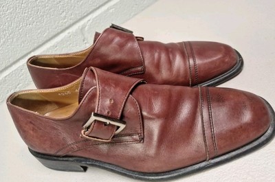 VALLEVERDE Mens Personal Comfort Brown Leather Cap Toe Oxford Shoes 40 US 7 7.5