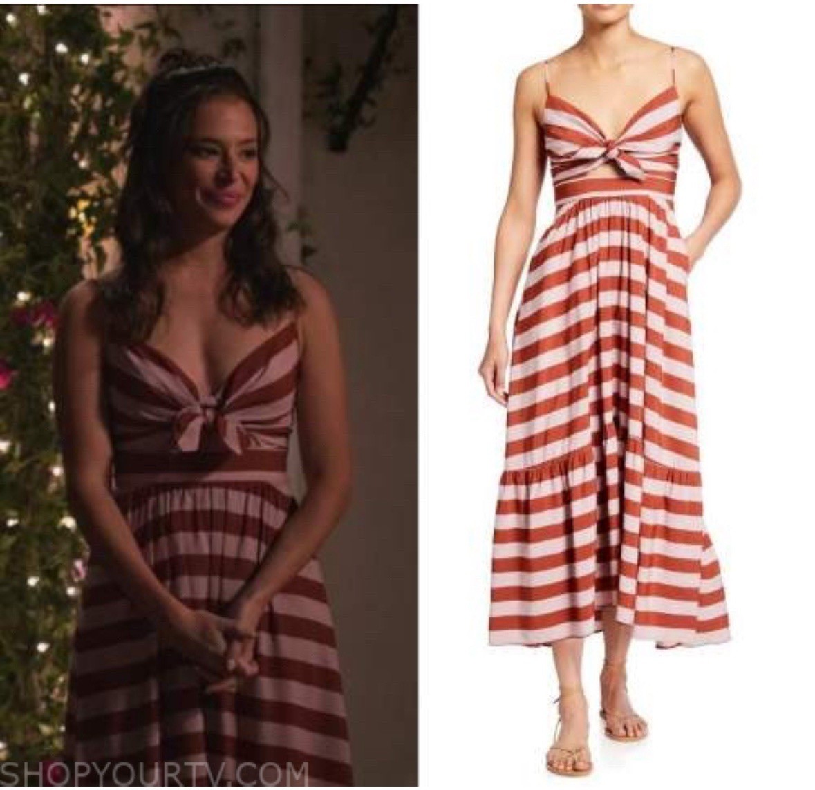 alc striped maxi dress A.L.C. Emilia Striped Midi Dress in Ganache Stripe, Size 10
