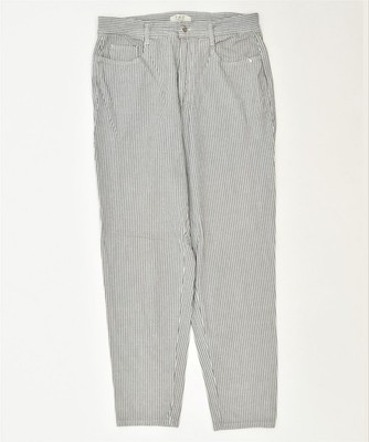 MAC Damen Tapered Freizeit Hose IT 46 Große W32 L30 Grau Klassisch PU21