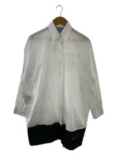 PRADA/Shirt Dress/Size 38/Cotton/White/P3E83 S212 1YY2/2021