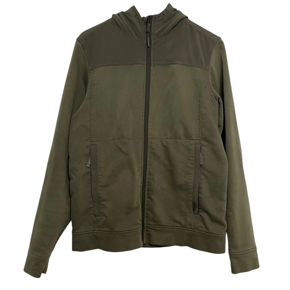 5.11 Tactical Plummet Jacket Mens S Ranger Green Full Zip Hooded Rugged Comfort - Image 3 of 4