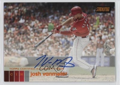2020 Topps Stadium Club Orange 3/5 Josh VanMeter #AJV Auto c2a