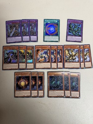YUGIOH: 20-Card Thunder Dragon Deck Dragonroar dark Fusion Titan Colossus NM