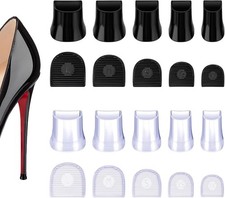 High Heel Protectors Heel Caps, 10 Pairs Mixed Color Heel Covers for High Heel