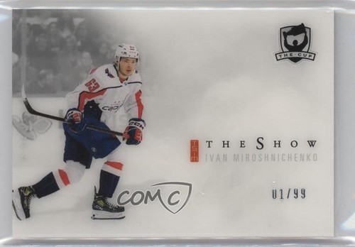 2023-24 Upper Deck The Cup Show White Rookies /99 Ivan Miroshnichenko Rookie RC