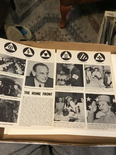 WWII US The Home Front- CIVIL DEFENSE Women's Rescue Corps Photos Article